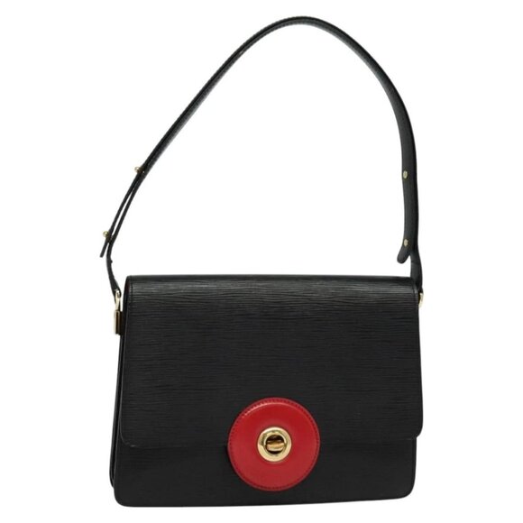 LOUIS VUITTON Epi Free Run Bicolor Shoulder Bag Red Black - Picture 1 of 16